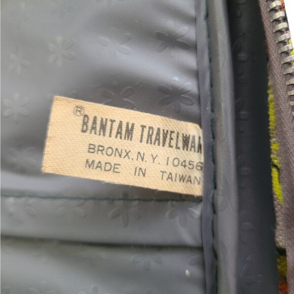 Vintage Retro 60s 70s Mod Floral Suitcase - Picture 4 of 9